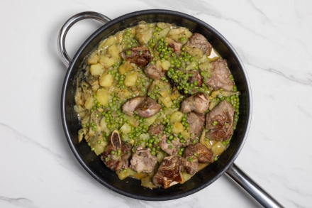 Preparazione Tiana di agnello - Fase 4 Preparazione Tiana di agnello - Fase 4