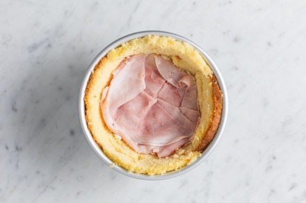 Preparazione Zuccotto salato - Fase 4 Preparazione Zuccotto salato - Fase 4