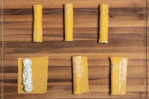 Preparazione Cannelloni con gli asparagi - Fase 4