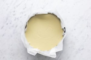 Preparazione Cheesecake basca al pistacchio - Fase 3