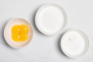 Preparazione Crema pasticcera al pistacchio - Fase 1