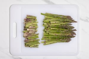 Preparazione Pasta con asparagi e salsiccia - Fase 2