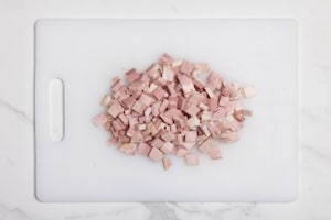 Preparazione Pasta con Philadelphia e prosciutto - Fase 1