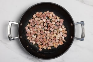 Preparazione Pasta con Philadelphia e prosciutto - Fase 1