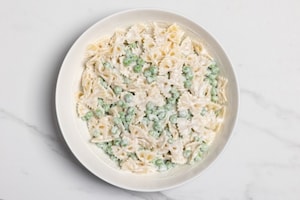 Preparazione Pasta fredda Philadelphia, salmone e piselli - Fase 4