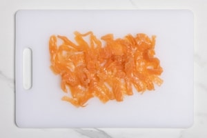 Preparazione Pasta fredda Philadelphia, salmone e piselli - Fase 3