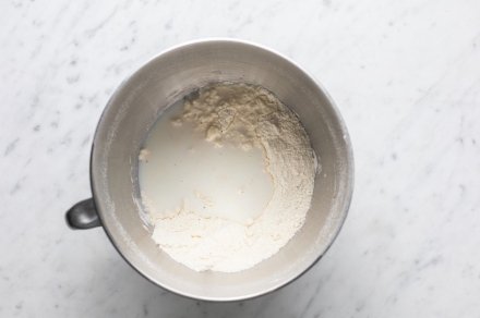 Preparazione Scones salati - Fase 2 Preparazione Scones salati - Fase 2
