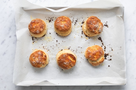 Preparazione Scones salati - Fase 4 Preparazione Scones salati - Fase 4
