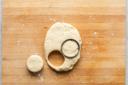 Preparazione Scones salati - Fase 3 Preparazione Scones salati - Fase 3