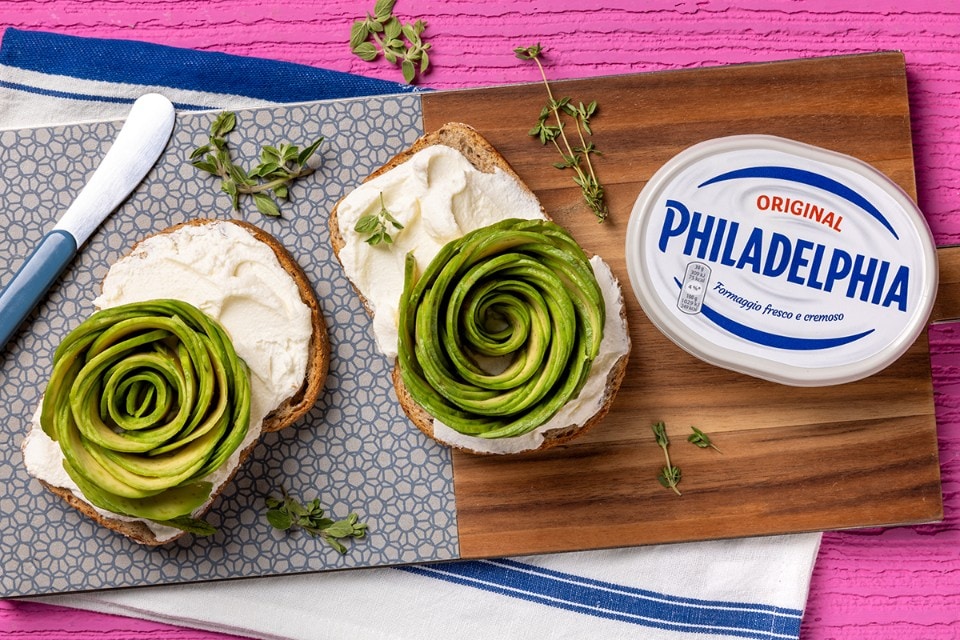 Avocado Toast con Philadelphia ricetta