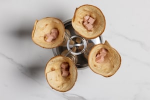 Preparazione Coni di piadina con formaggio e mortadella - Fase 5