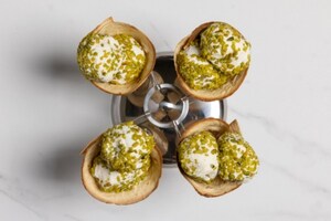 Preparazione Coni di piadina con formaggio e mortadella - Fase 5