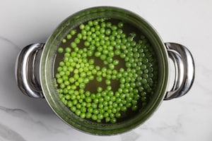 Preparazione Hummus di piselli - Fase 1