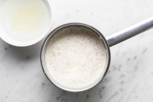 Preparazione Panna cotta in teglia - Fase 1