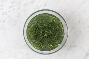 Preparazione Pasta con agretti e pomodorini - Fase 1