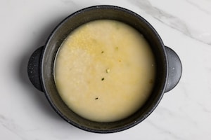 Preparazione Risotto zucchine e gamberetti - Fase 3