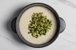 Preparazione Risotto zucchine e gamberetti - Fase 3