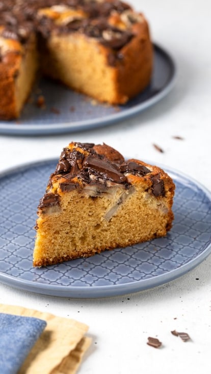 Torta banane e cioccolato
