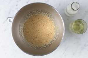 Preparazione Torta banane e cioccolato - Fase 1