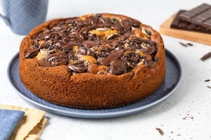 Preparazione Torta banane e cioccolato - Fase 3