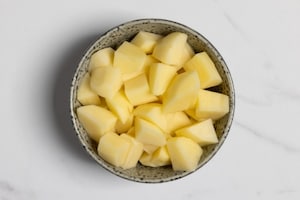 Preparazione Trofie con pesto, patate e fagiolini - Fase 1