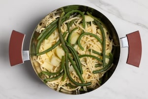 Preparazione Trofie con pesto, patate e fagiolini - Fase 2