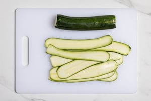 Preparazione Zucchine grigliate - Fase 1