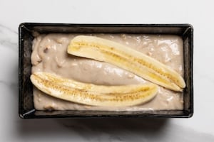 Preparazione Banana bread vegano - Fase 4