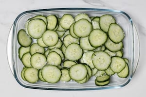 Preparazione Cetrioli in agrodolce - Fase 1