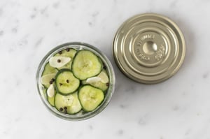 Preparazione Cetrioli sott'aceto - Fase 2