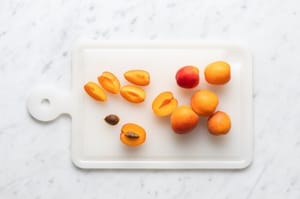 Preparazione Confettura di albicocche con il Bimby - Fase 1