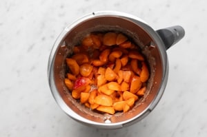 Preparazione Confettura di albicocche con il Bimby - Fase 2