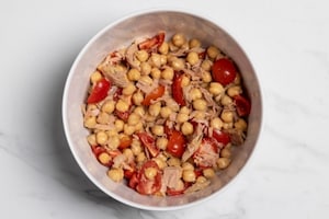 Preparazione Insalata di ceci e tonno - Fase 3