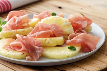 Ananas e prosciutto crudo