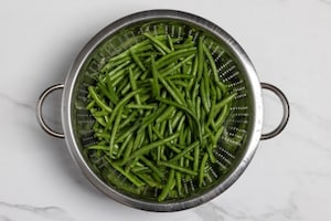 Preparazione Fagiolini in umido - Fase 1