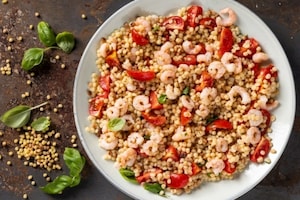 Preparazione Fregula fredda estiva - Fase 3