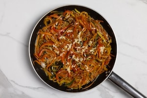 Preparazione Noodles di verdure - Fase 3