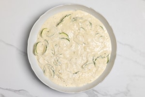 Preparazione Nuvolette di zucchine - Fase 4