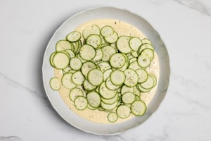 Preparazione Nuvolette di zucchine - Fase 3