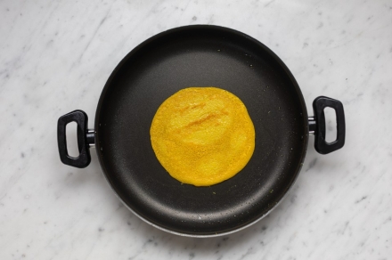 Preparazione Pancake vietnamita - Fase 2 Preparazione Pancake vietnamita - Fase 2