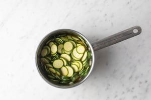 Preparazione Zucchine in agrodolce - Fase 2
