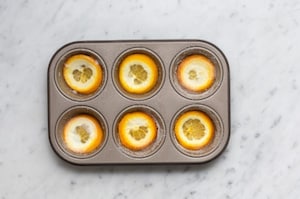 Preparazione Tortine all'arancia upside down - Fase 1