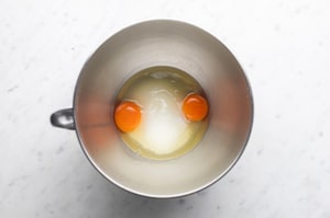 Preparazione Ciambella bicolore - Fase 1