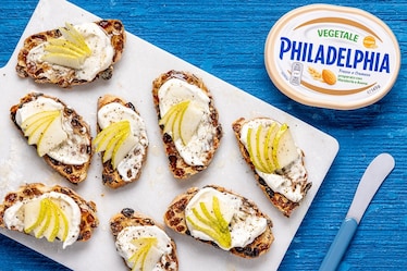 Crostini sfiziosi con Philadelphia Vegetale