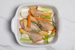 Preparazione Fusi di pollo al forno - Fase 1