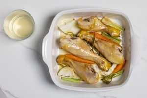 Preparazione Fusi di pollo al forno - Fase 1