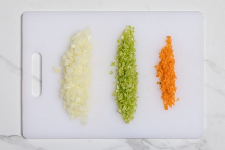 Preparazione Pasta, patate e provola - Fase 1 Preparazione Pasta, patate e provola - Fase 1