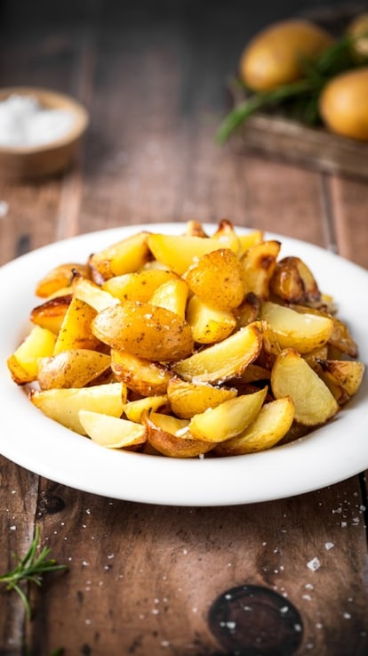 Patate al forno con la buccia