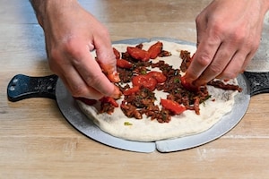 Preparazione Pizza kebab - Fase 3