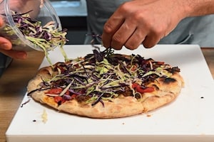 Preparazione Pizza kebab - Fase 3